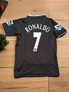 Cristiano Ronaldo Manchester United 2003/04 black Retro Jersey Men